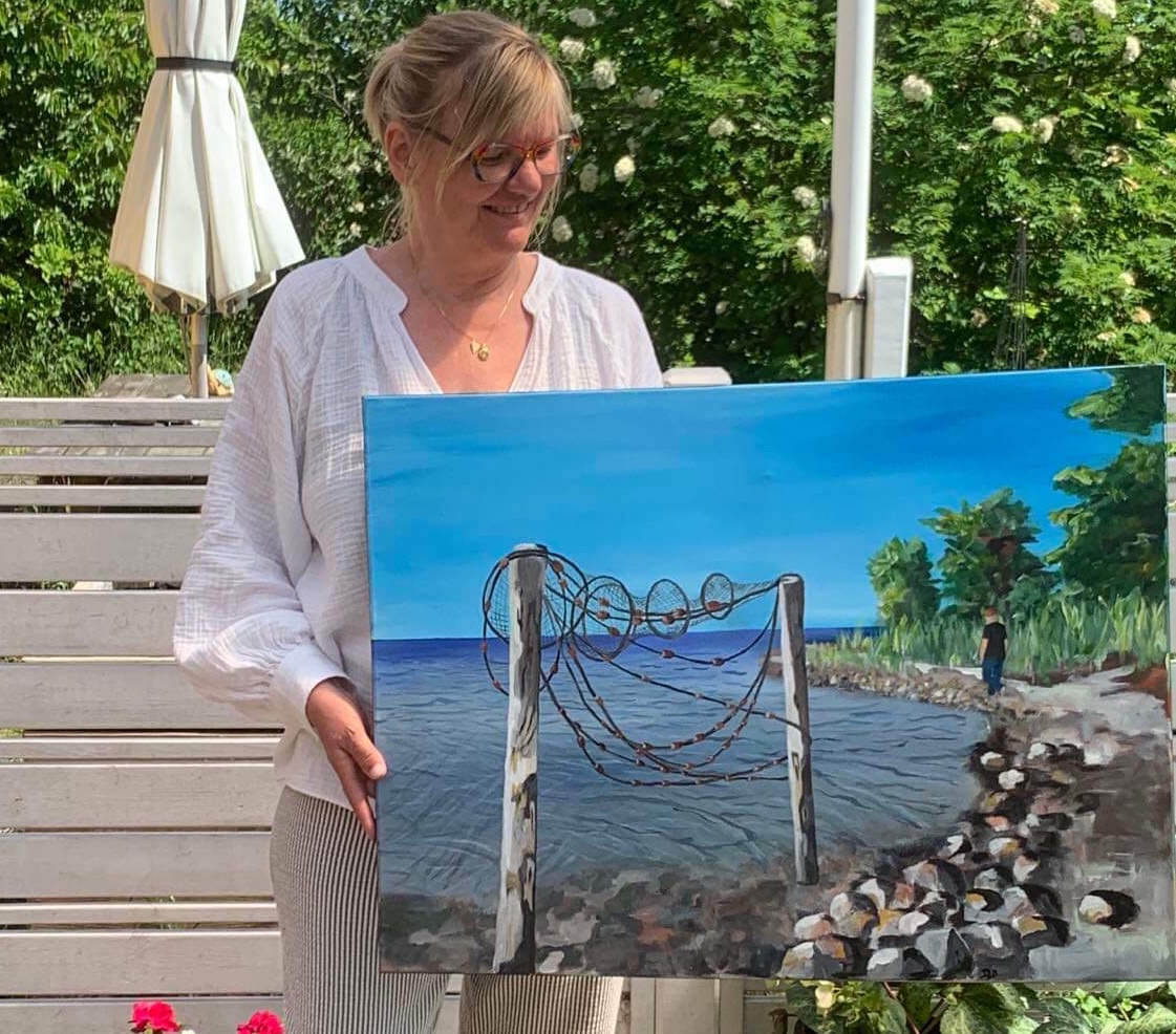 Galleri Bækgaard Lynæs Sølager Dorthe Bækgaard